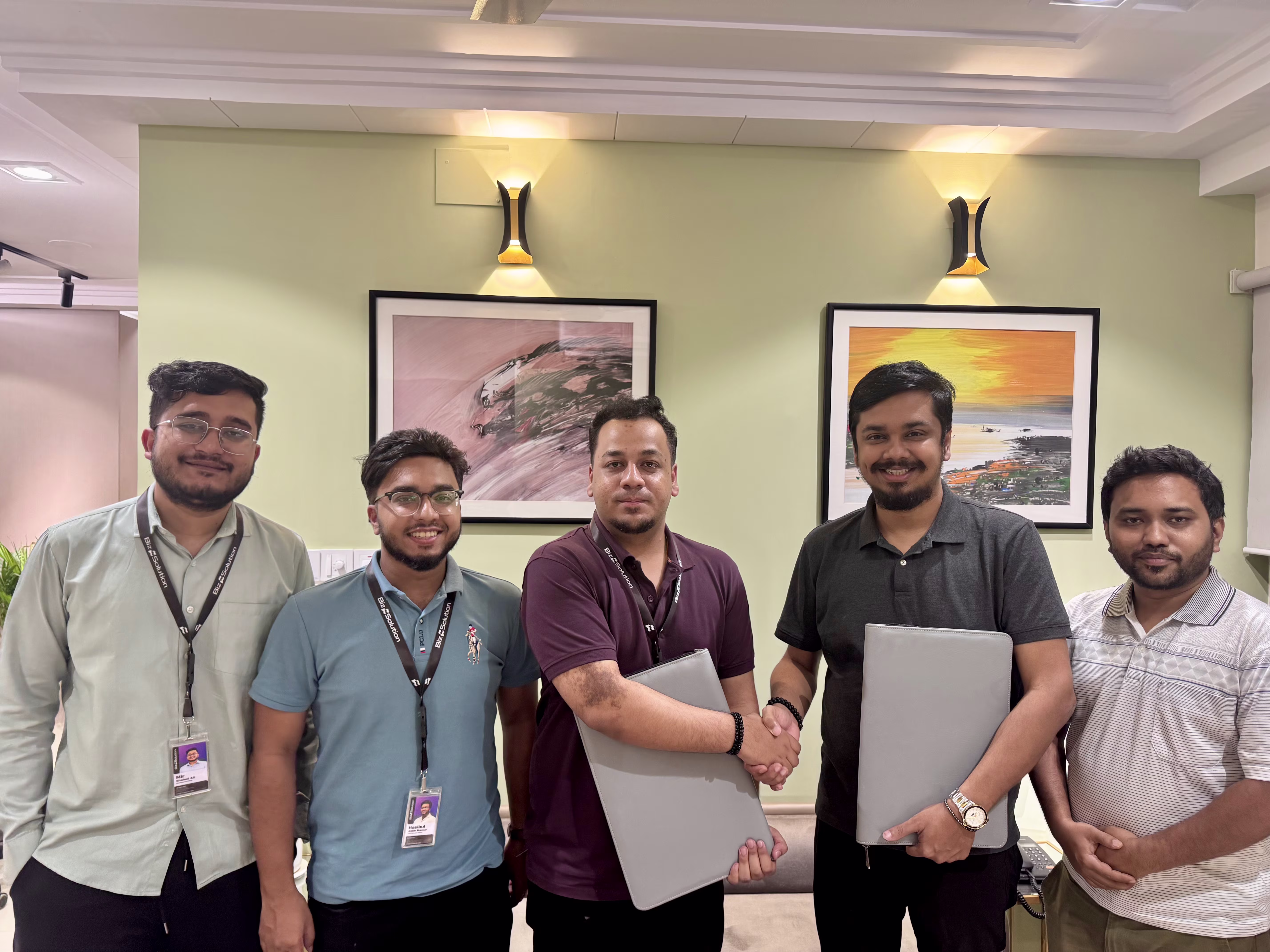 BizSolution Signs MOU with Cha & Chill